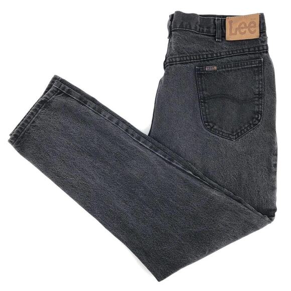 90s Lee Riders black denim jeans 1990s vintage - Picture 3 of 4